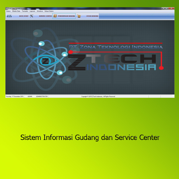 Aplikasi Sistem Informasi Gudang dan Sales Center